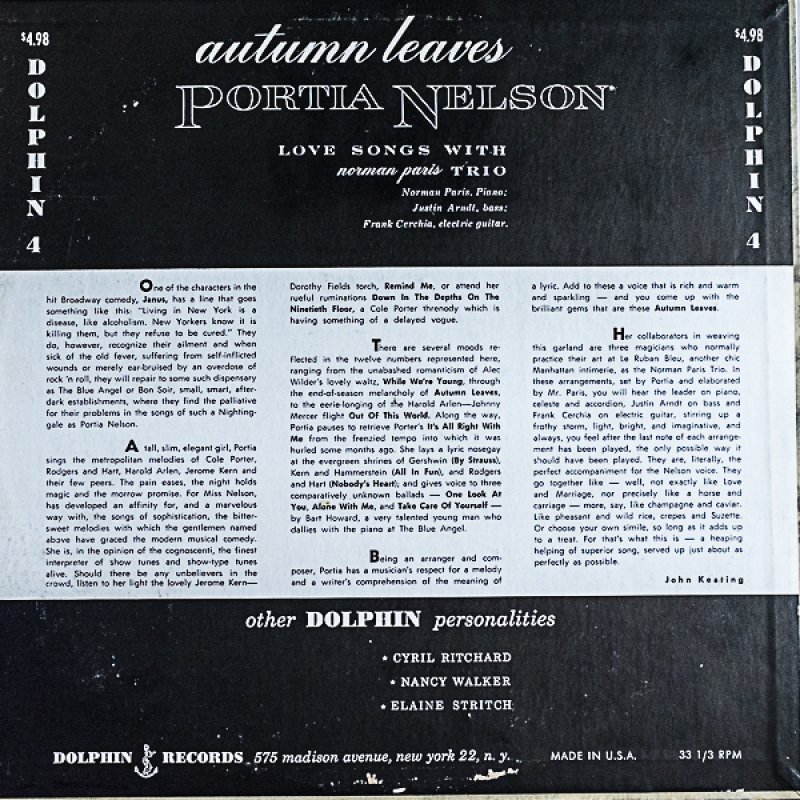 画像2: ポーシャ・ネルソン/autumn leaves (2)