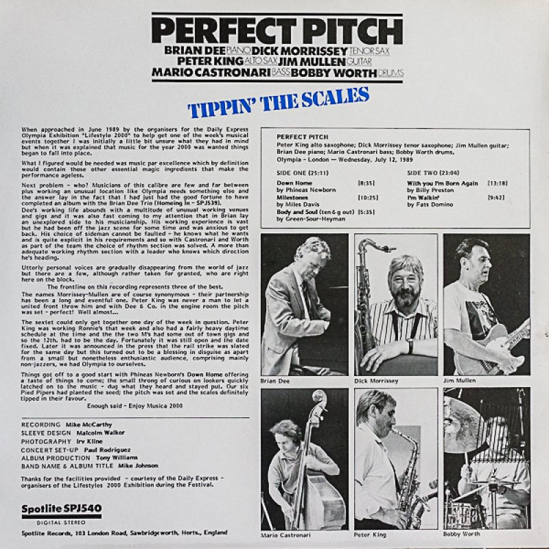 画像2: パーフェクト・ピッチ / TIPPIN' THE SCALES (2)