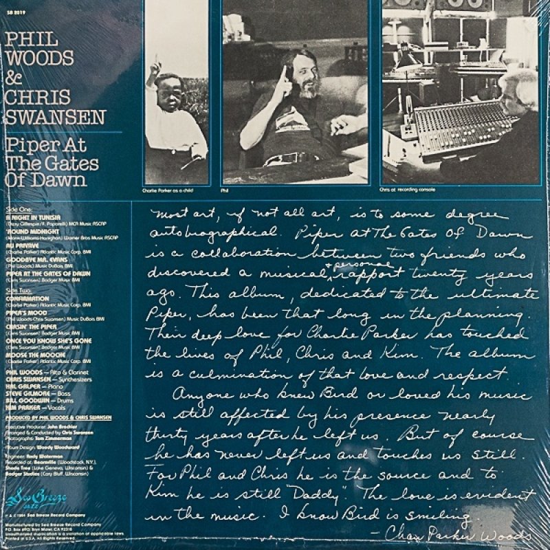 画像2: フィル・ウッズ（as） / PIPER AT THE GATES OF DAWN (2)