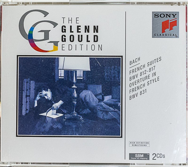 画像1: グレン・グールド（pf）/バッハ：フランス組曲(全6曲）（2CD） (1)