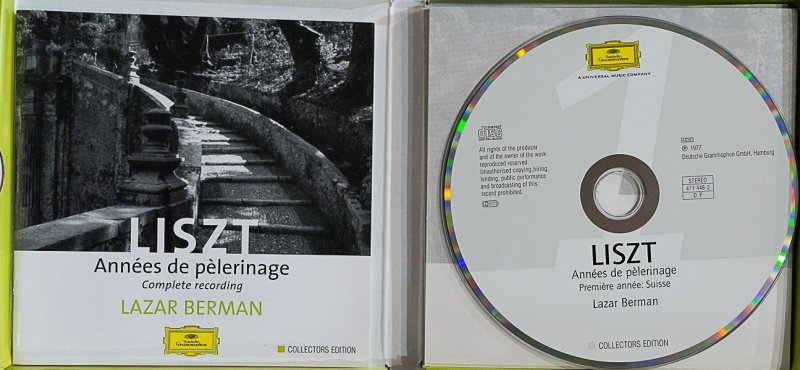 画像3: ラザール・ベルマン（pf）/LIST:ANNEES DE PELERINAGE（独盤 3CD） (3)