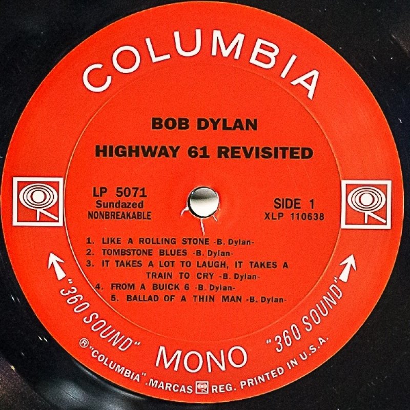 画像3: ボブ・ディラン（Vo）/HIGHWAY 61 REVISITED（米盤） (3)