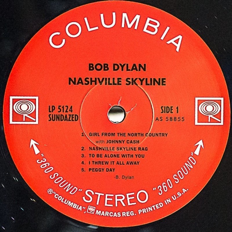 画像3: ボブ・ディラン（Vo）/NASHVILLE SKYLINE（米盤） (3)