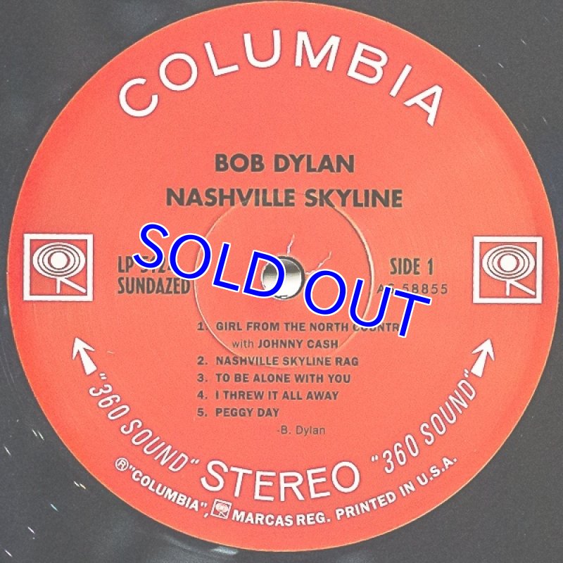 画像3: ボブ・ディラン（Vo）/NASHVILLE SKYLINE（米盤） (3)