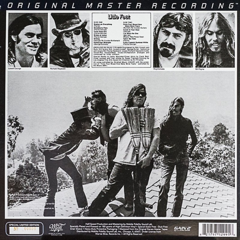 画像2: リトル・フィート/Little Feat（MOBILE FIDELITY SOUND LAB盤） (2)
