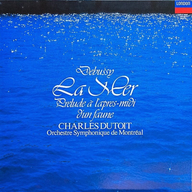 画像1: シャルル・デュトア指揮/ドビュッシー：海、牧神の午後への前奏曲（独プレス盤） (1)