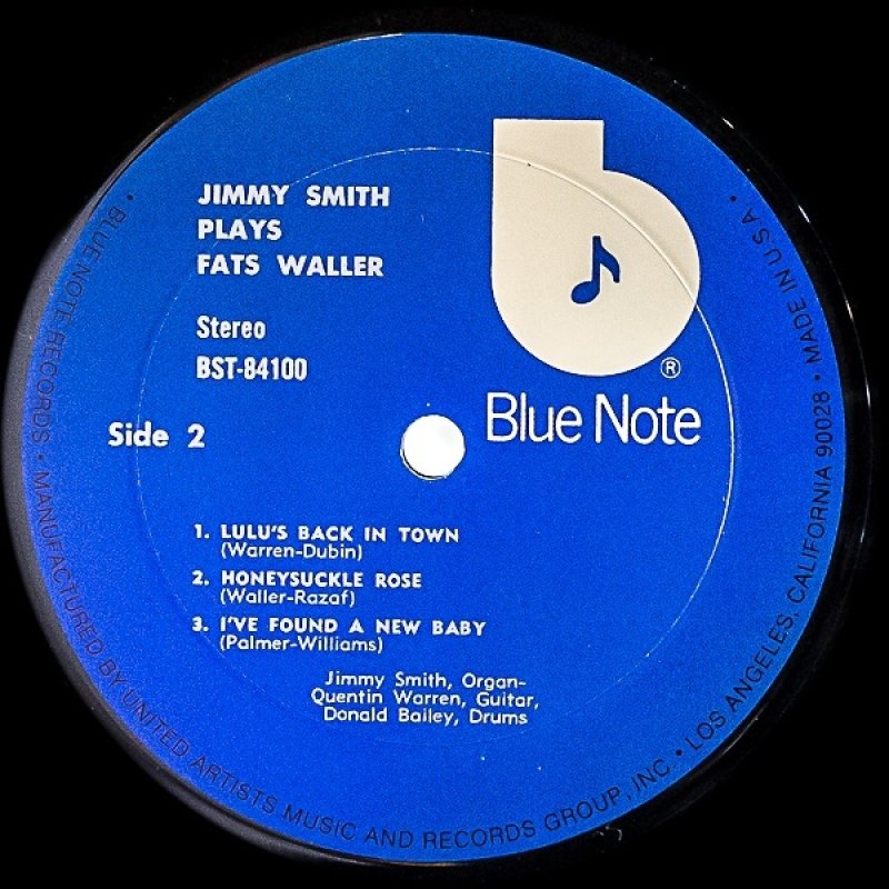 画像5: ジミー・スミス（Org）/PLAYS FATS WALLER (5)