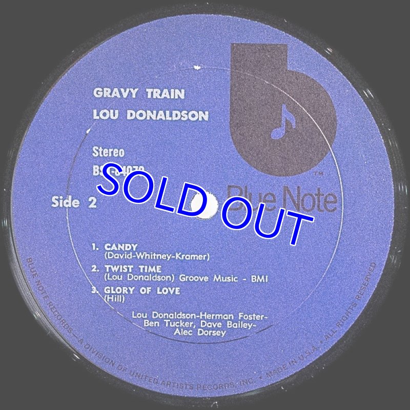 画像5: ルー・ドナルドソン（as）/GRAVY TRAIN (5)