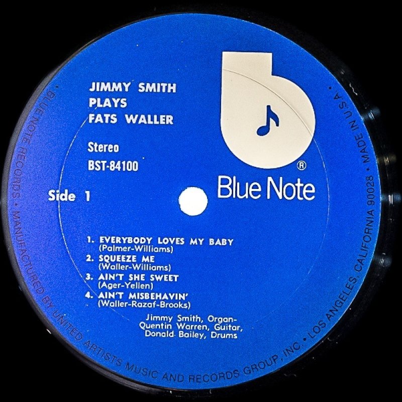 画像4: ジミー・スミス（Org）/PLAYS FATS WALLER (4)