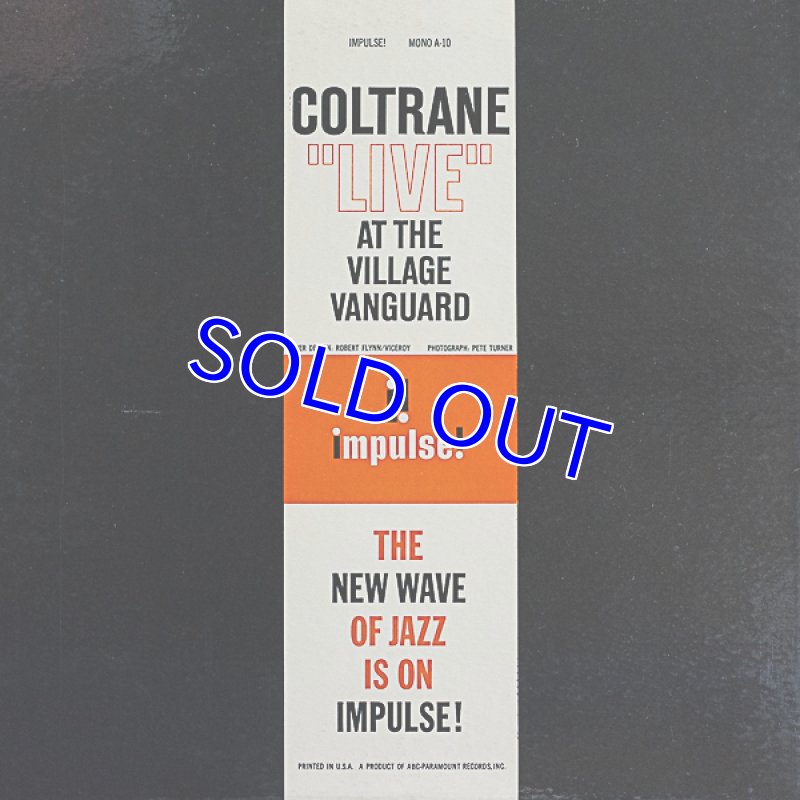 画像2: ジョン・コルトレーン（ts,ss）/LIVE AT THE VILLAGE VANGUARD（MONO） (2)