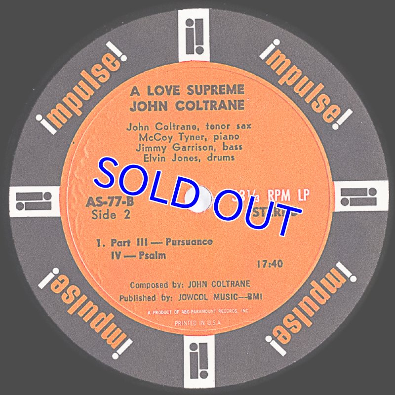 画像5: ジョン・コルトレーン（ts,ss）/A LOVE SUPREME (5)