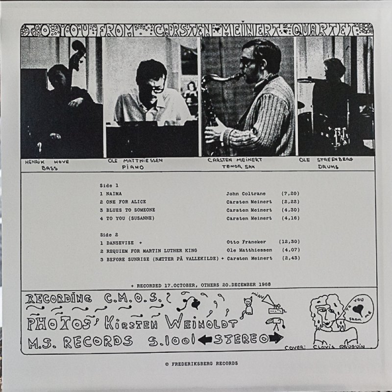 画像2: カースティン・メイナート（ts）/KVARTET (2)