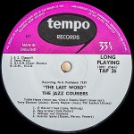画像3: タビー・ヘイズ(ts,vib）/THE LAST WORD THE JAZZ COURIERS (3)