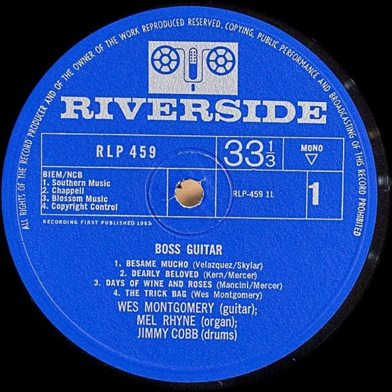 画像3: ウェス・モンゴメリー（g）/BOSS GUITER（UK盤） (3)
