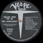 画像3: ウェス・モンゴメリー（g）/WILLOW WEEP FOR ME (3)