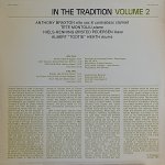 画像2: アンソニー・ブラックストン（as、cbcl）/IN THE TRADITION Vol.2 (2)