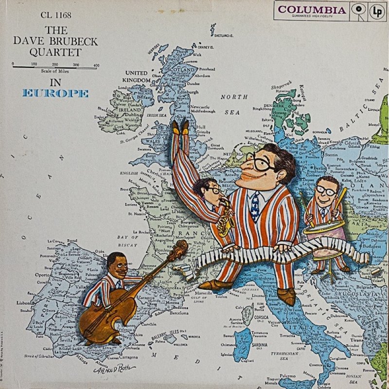 画像1: ザ・デイヴ・ブルーベック・カルテット/IN EUROPE (1)