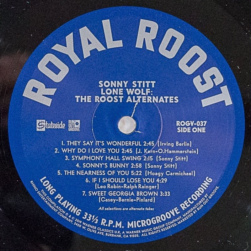 画像3: SONNY STITT（ts）/ LONE WOLF (3)