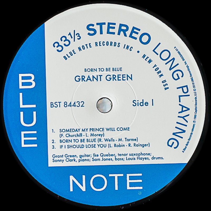 画像3: ブラント・グリーン（g）/BORN TO BE BLUE（TONE POET） (3)