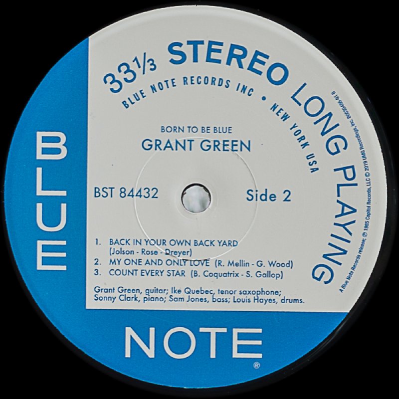 画像4: ブラント・グリーン（g）/BORN TO BE BLUE（TONE POET） (4)