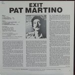 画像2: パット・マルティーノ（g）/EXIT (2)
