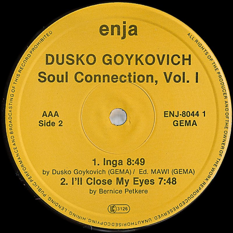 画像4: ダスコ・ゴイコヴィッチ（tp）/SOUL CONNECTION,Vol.1（独） (4)