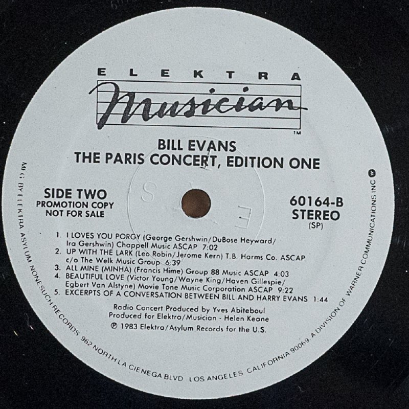 画像4: ビル・エヴァンス（p）/THE PARIS CONCERT, EDITION ONE (4)