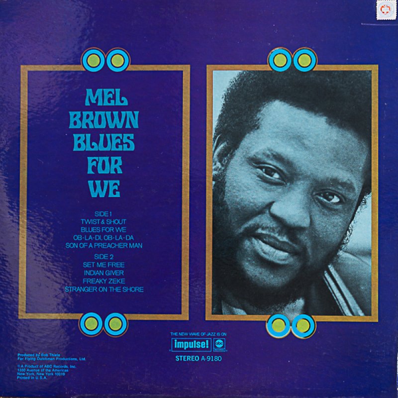 画像2: メル・ブラウン（g）/BLUES FOR ME (2)