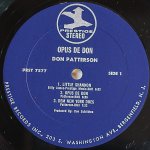 画像3: ドン・パターソン（Org）/OPUS DE DON (3)