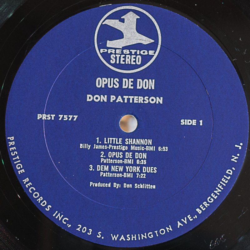 画像3: ドン・パターソン（Org）/OPUS DE DON (3)