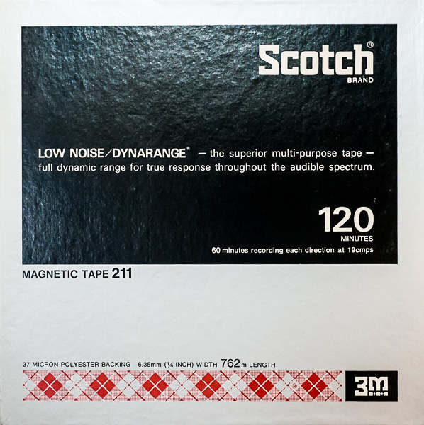画像1: Scotch MAGNETIC TAPE 211（10インチ） (1)