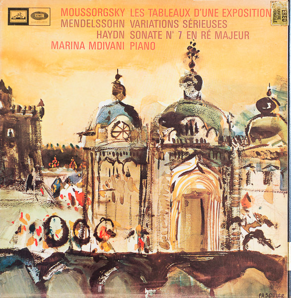 マリーナ ムディヴァニ P ムソグルスキー 展覧会の絵 レコード クラシック 器楽曲 ピアノ 他 Cricket Record
