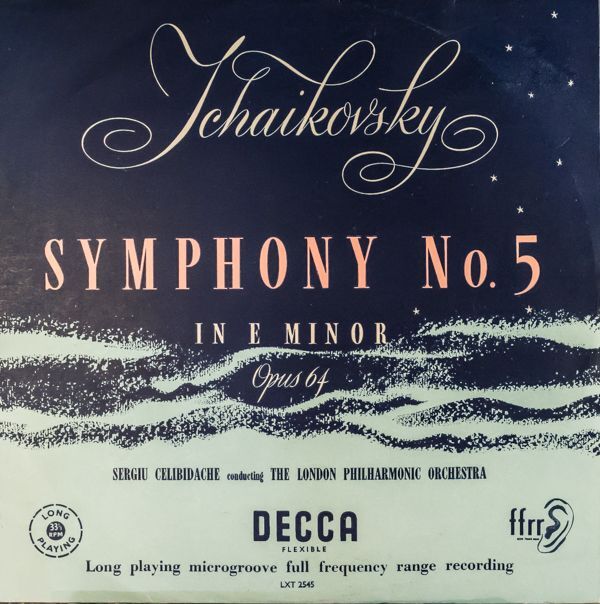 画像1: セルジュ・チェリビダッケ指揮/チェイコフスキー：交響曲第５番ホ短調作品64 (1)
