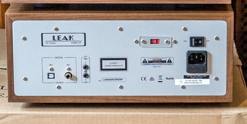  オーディオ逸品館LEAK Audio CDT CDトランスポート DAC非搭載