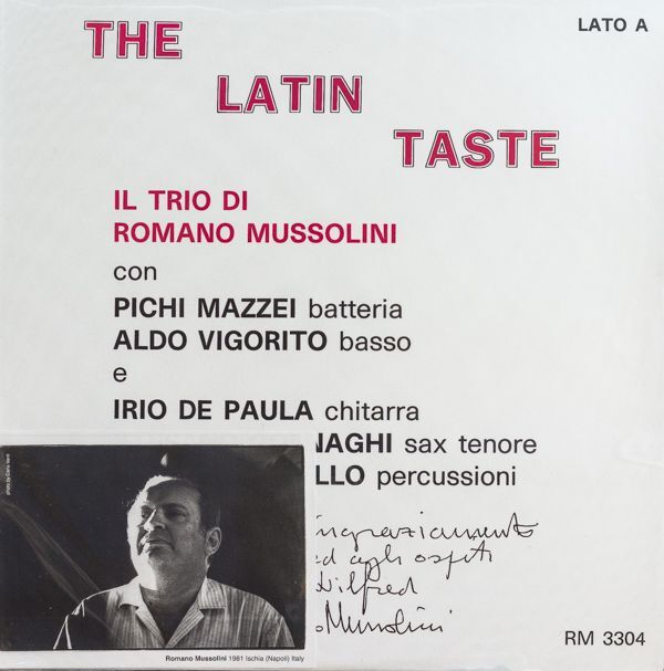 画像1: ロマーノ・ムッソリーニ・トリオ/THE LATIN TASTE (1)