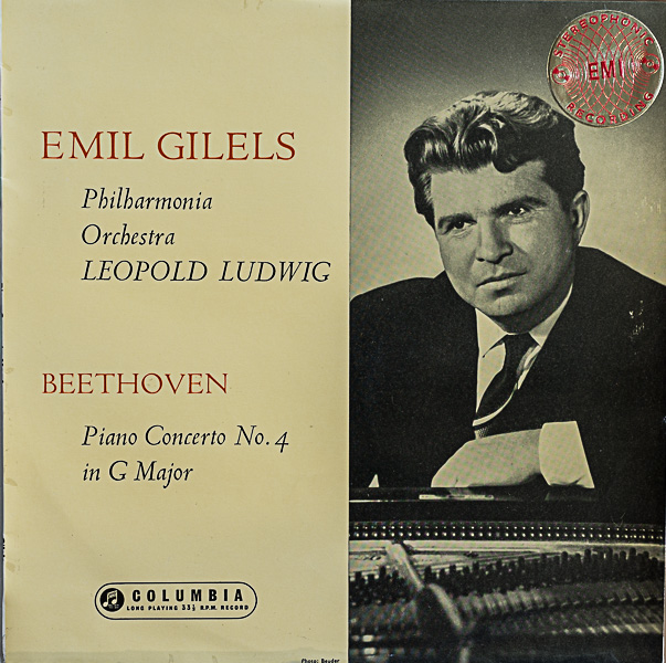 画像1: エミール・ギレリス（pf）/ベートーヴェン：ピアノ協奏曲第4番ト長調作品58 (1)