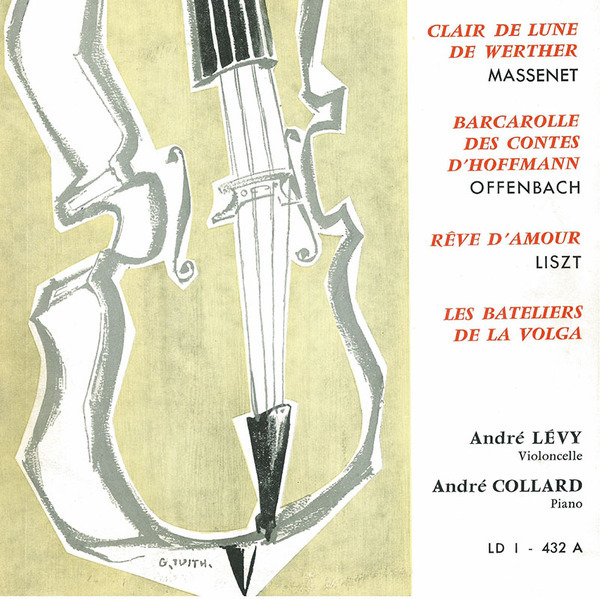 画像1: アンドレ・レヴィ（チェロ）/チェロは歌う〜フランス音楽集 Vol.2 (1)