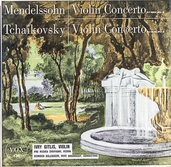 画像1: イヴリー・ギトリス（Vn）/メンデルスゾーン＆チャイコフスキー：ヴァイオリン協奏曲 (1)