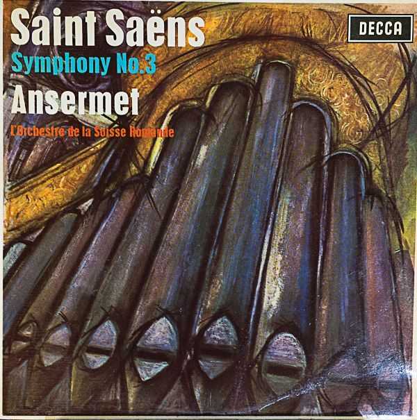 画像1: エルネスト・アンセルメ/サン＝サーンス：交響曲第3番「オルガン」 (1)