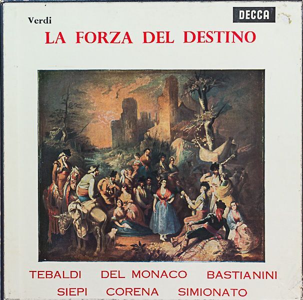 画像1: フランチェスコ・モリナーリ＝ブラデッリ指揮/ヴェルディ：: la forza del destino　(運命の力） (1)